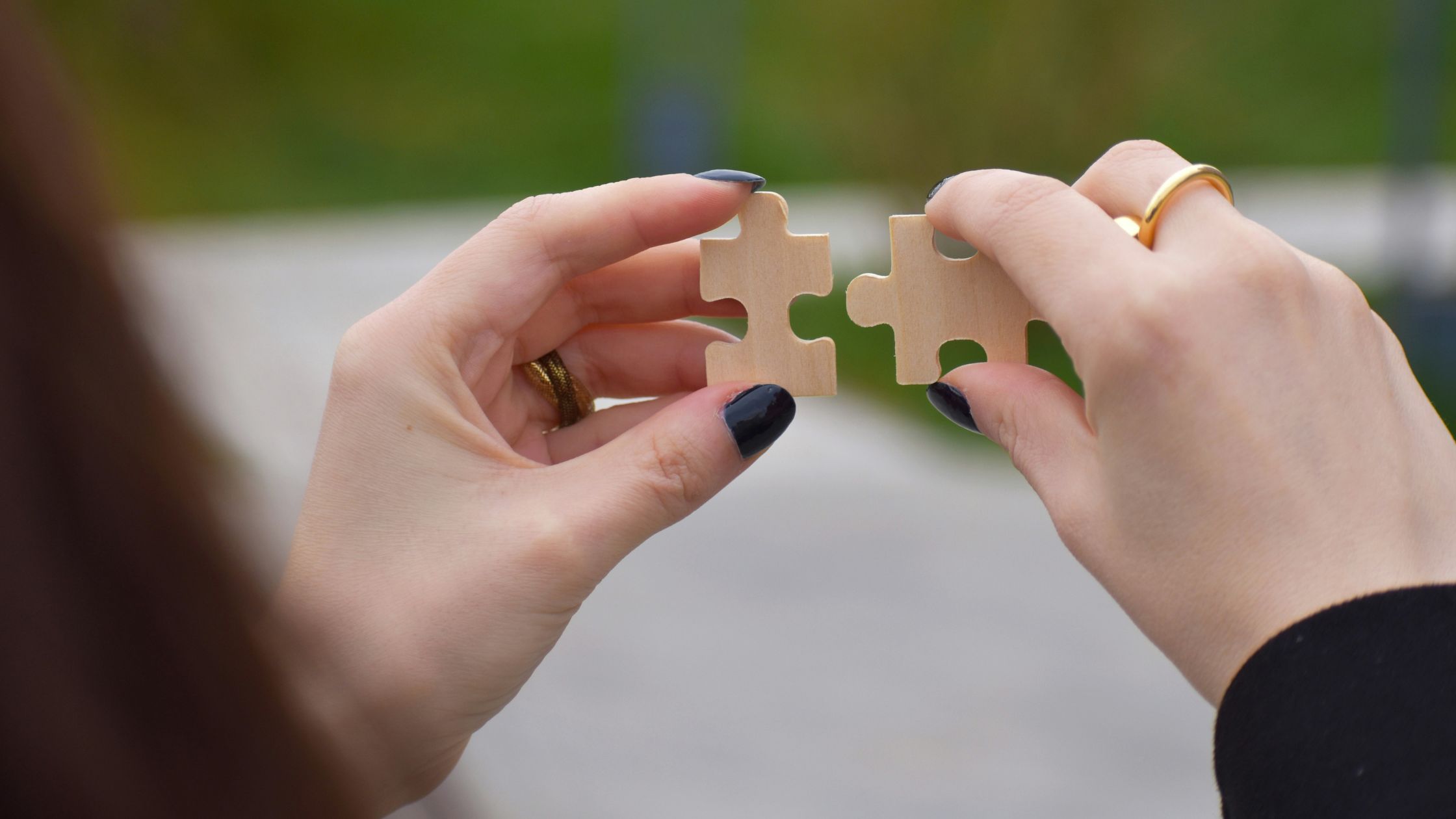 puzzle pieces fitting together